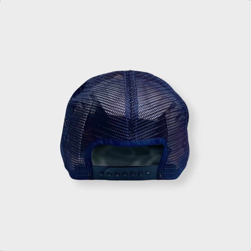 Vtg 80s 90s Utaaaaaah! Snapback Hat, Utah Ski Snow Trucker Hat, Thrashed Worn - Picture 3 of 7